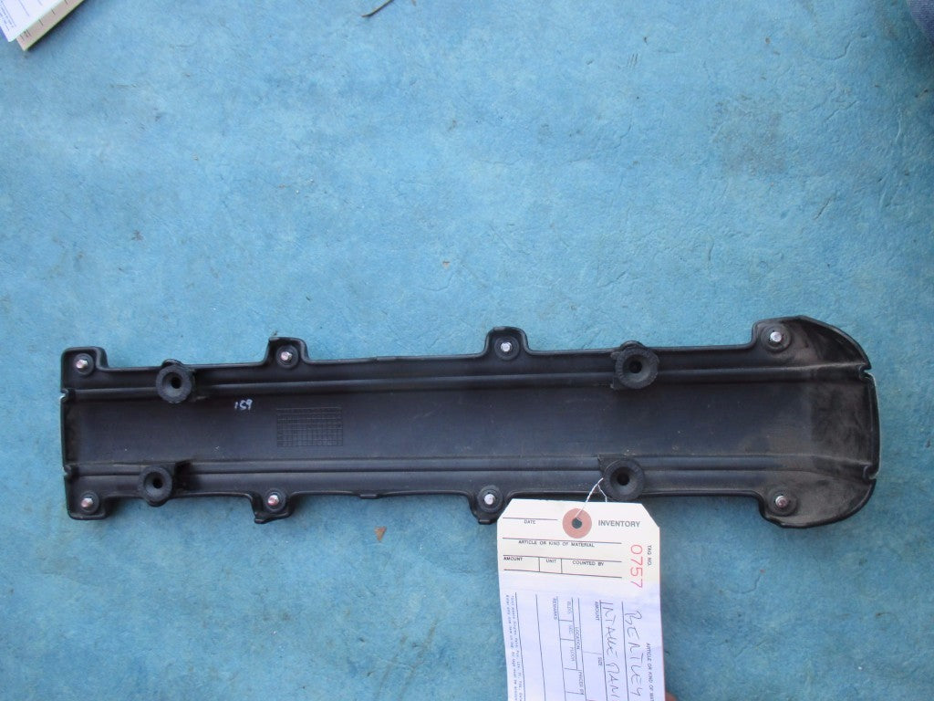 Bentley Continental Gt Gtc Flying Spur engine intake manifold cover trim emblem