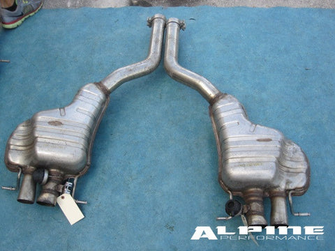 Bentley Continental GT exhaust muffler oem