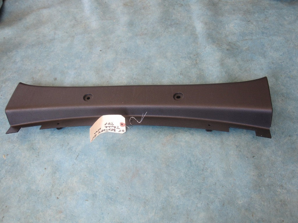 Bentley Continental Gt trunk rear trim panel