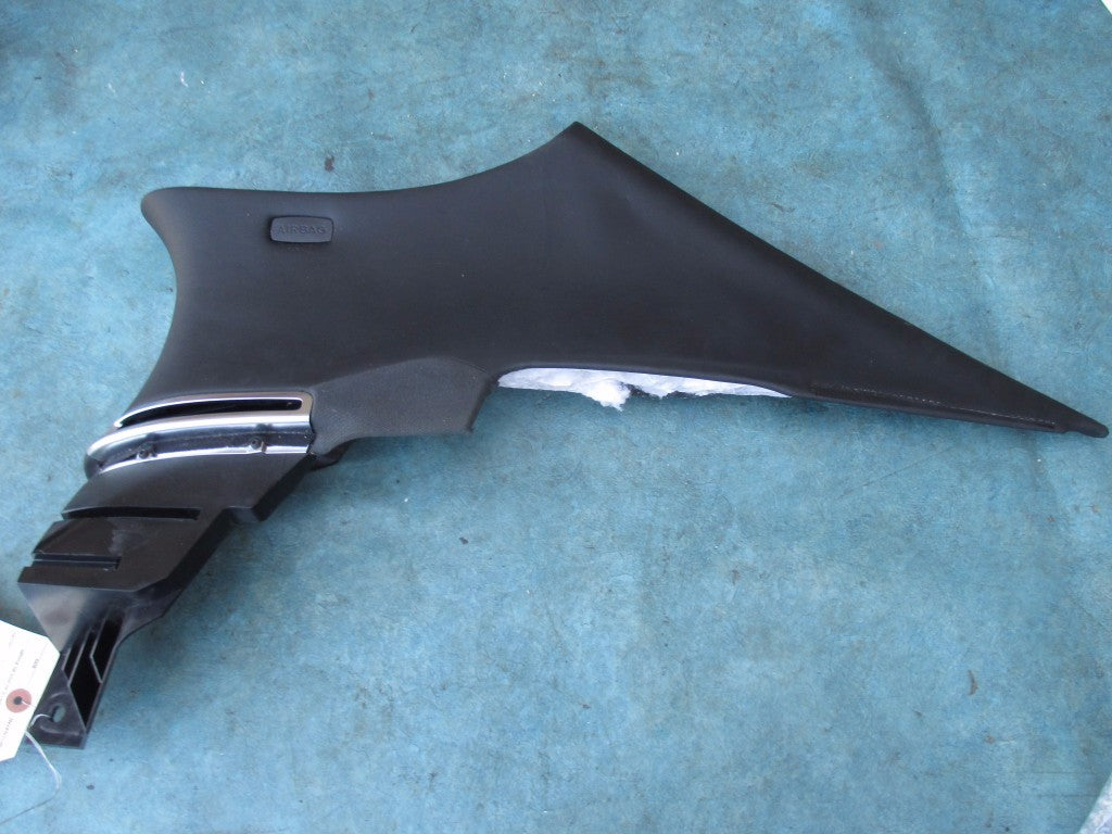 Bentley Continental Flying Spur left rear seat trim molding  panel black