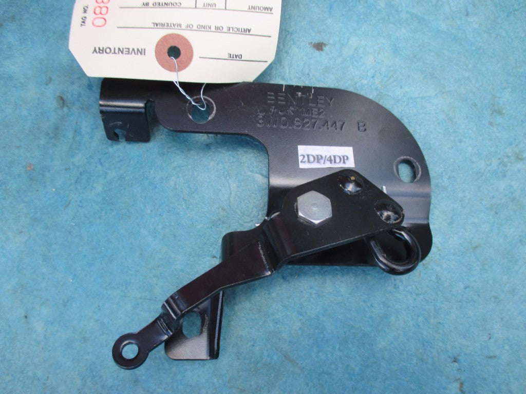 Bentley Continental Flying Spur boot trunk manual lock latch release